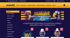 Desktop Screenshot of muskulvit.cz